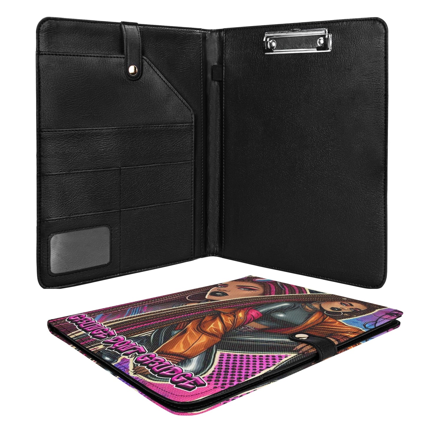 GRUNGE DONT GRUDGE • THE LEATHER PADFOLIO