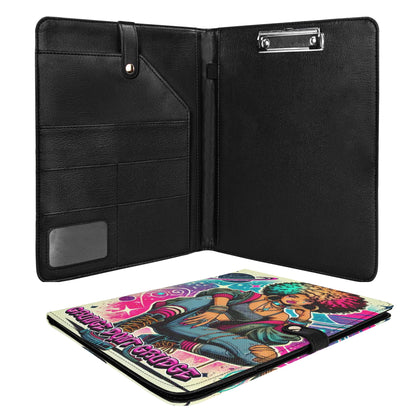 GRUNGE DONT GRUDGE • THE LEATHER PADFOLIO