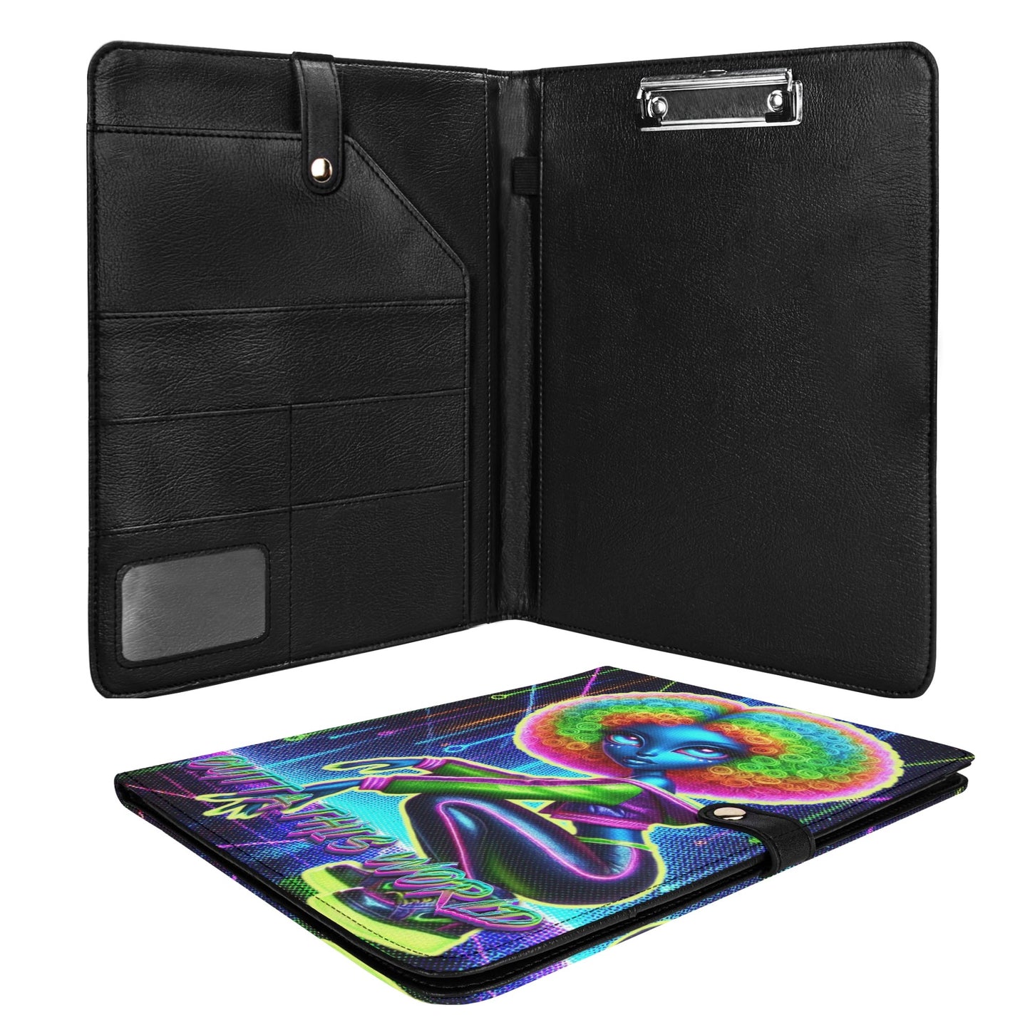 OUTTA THIS WORLD • THE LEATHER PADFOLIO