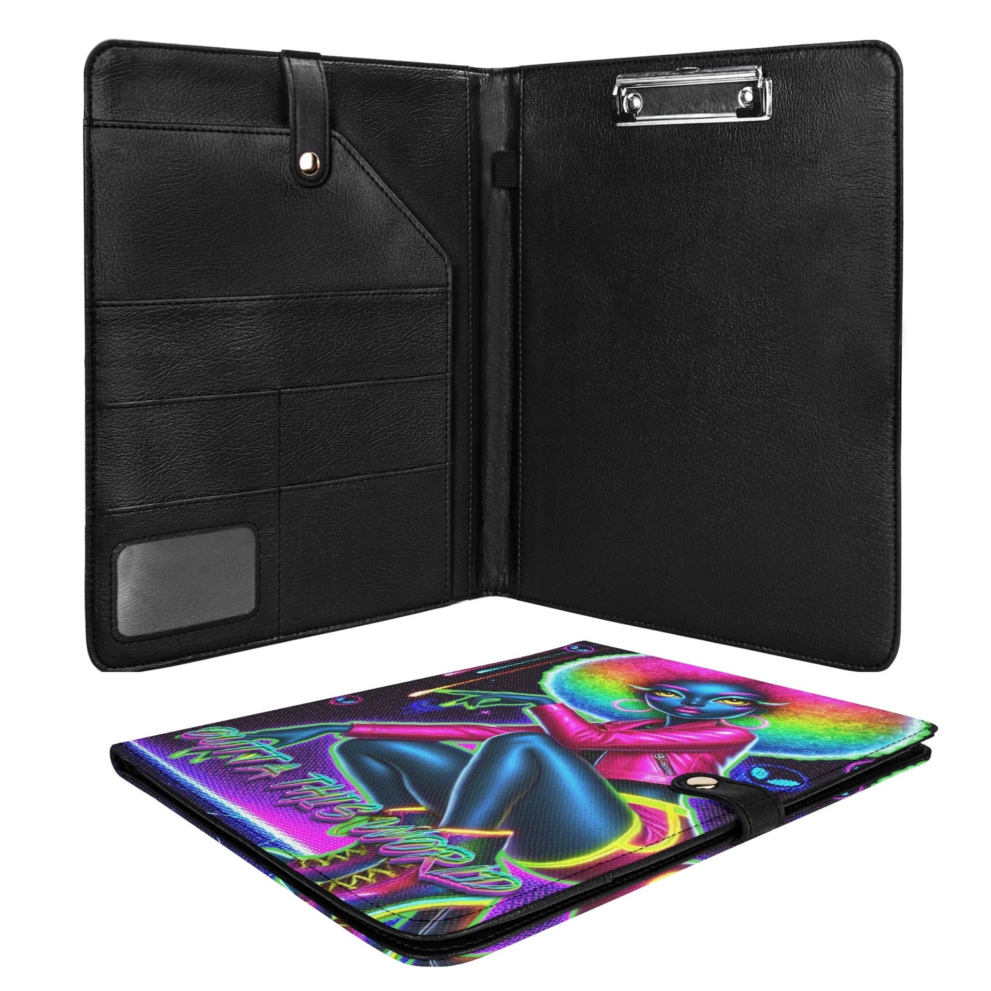 OUTTA THIS WORLD • THE LEATHER PADFOLIO