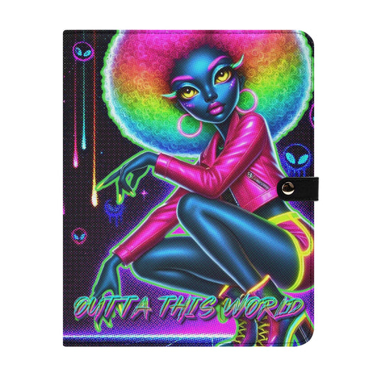 OUTTA THIS WORLD • THE LEATHER PADFOLIO