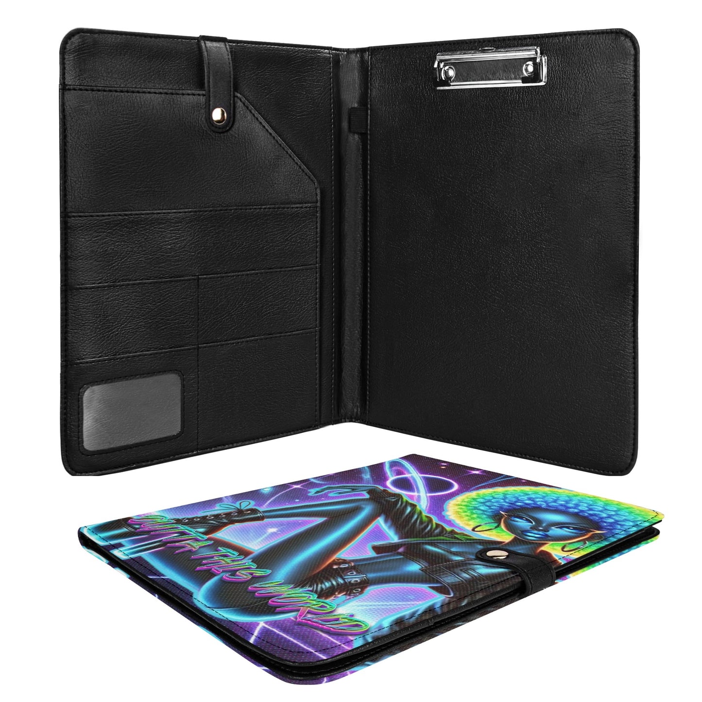 OUTTA THIS WORLD • THE LEATHER PADFOLIO