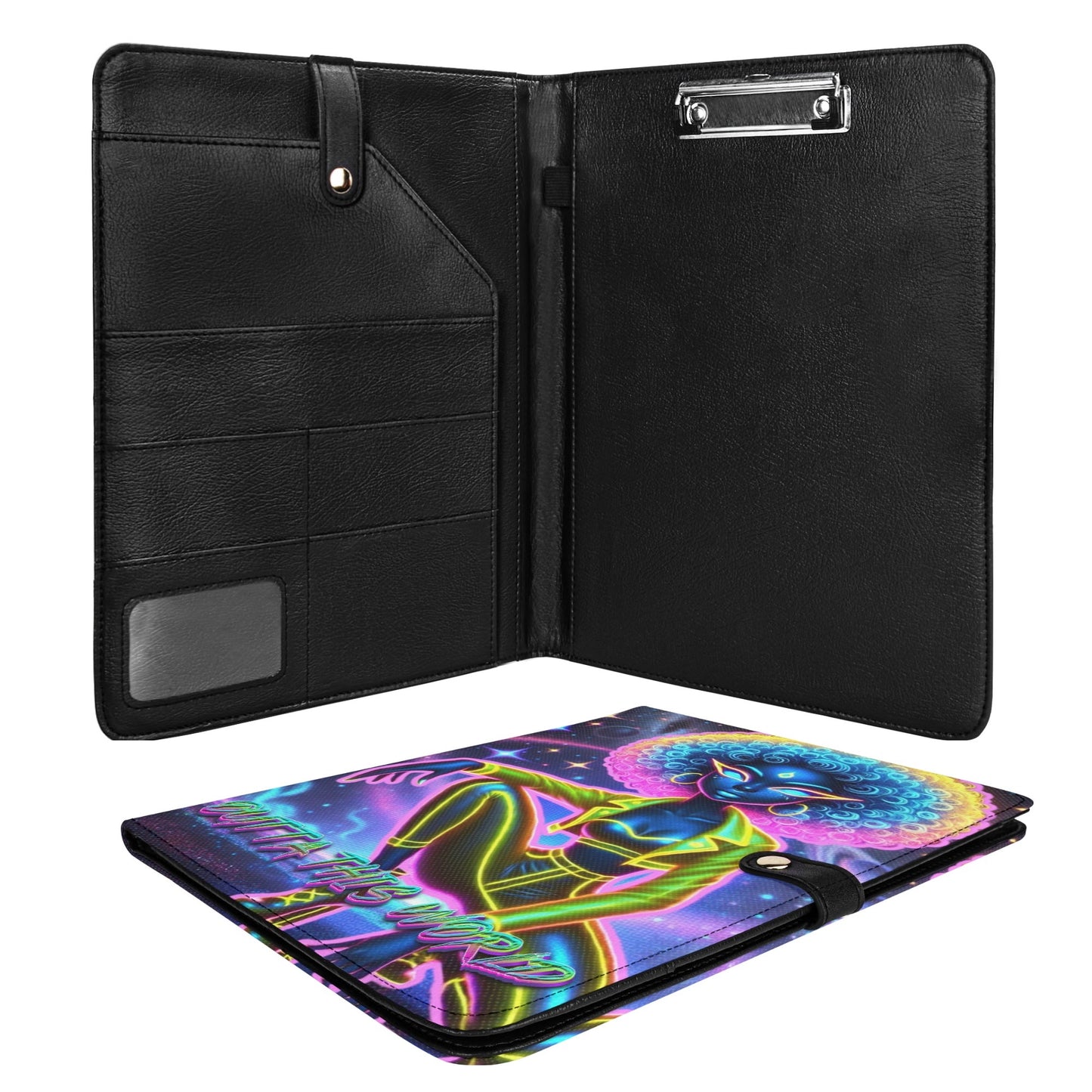 OUTTA THIS WORLD • THE LEATHER PADFOLIO