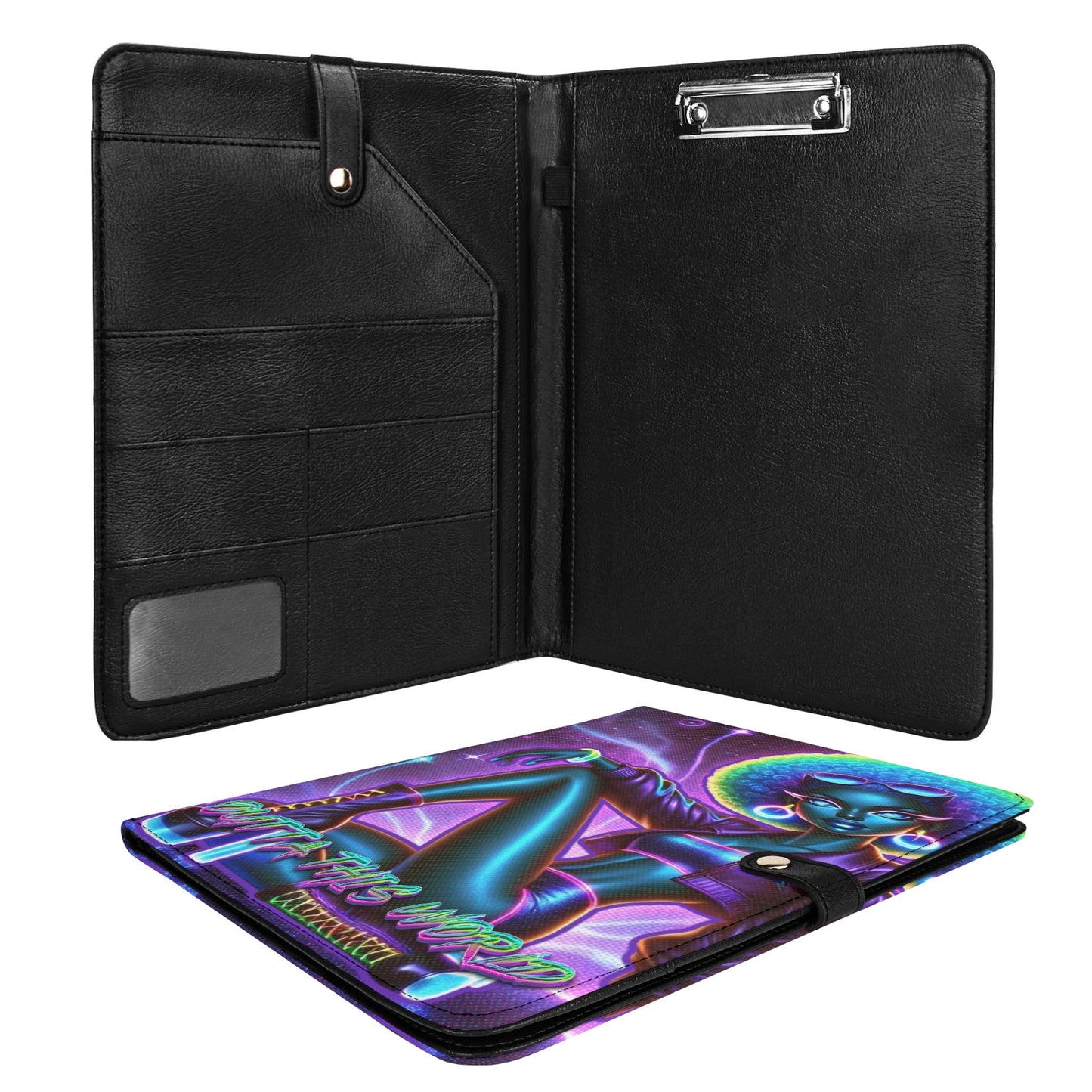 OUTTA THIS WORLD • THE LEATHER PADFOLIO